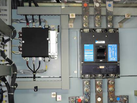 power distrbution panel due to specification changes    Before