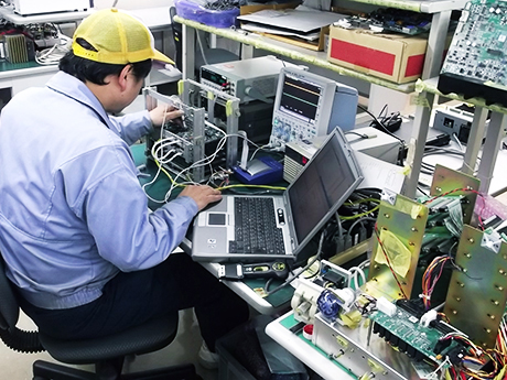 八尾工場（寺崎電気産業）基板オーバーホール実施写真